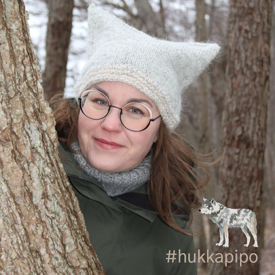 Hukkapipo, neuleohje