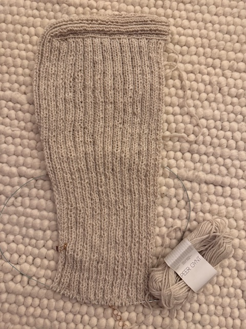 Huppulinus-huppuhuivi, neuleohje