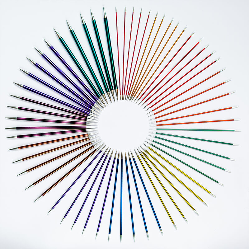 KnitPro Zing sukkapuikot, 15 cm