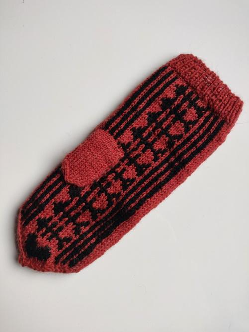 Kissa-lapaset, neuleohje