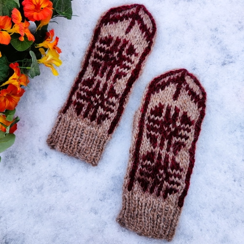 Körfuhjòl-lapaset, neuleohje