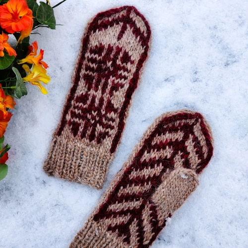 Körfuhjòl-lapaset, neuleohje