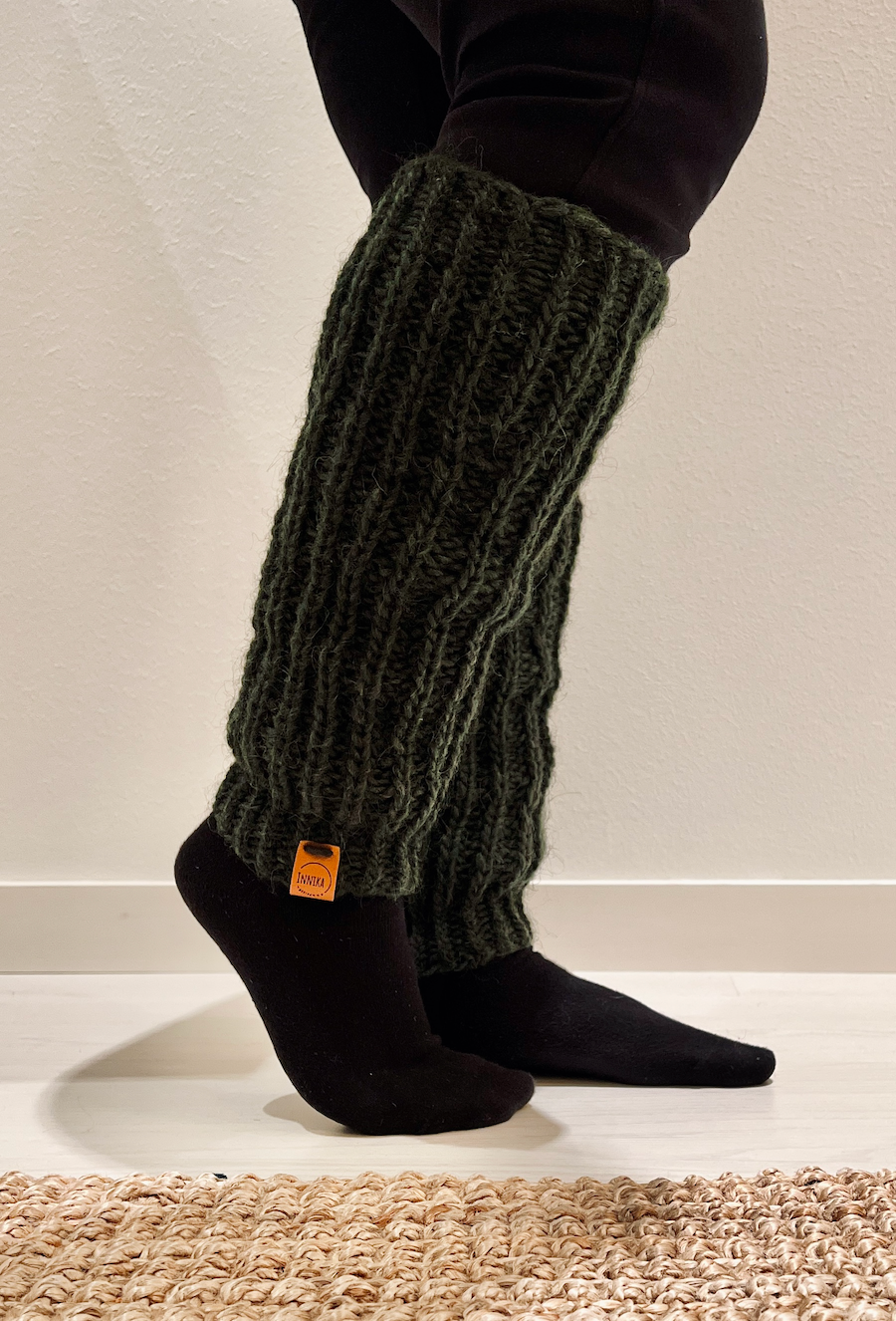 Kuusikko-säärystimet, neuleohje