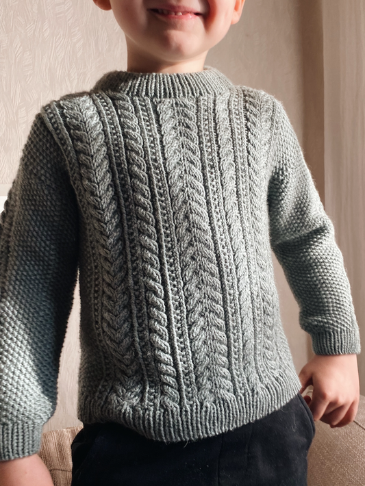 Leevi-paita, neuleohje