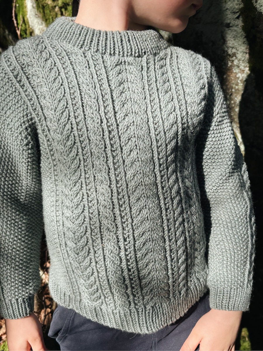 Leevi-paita, neuleohje