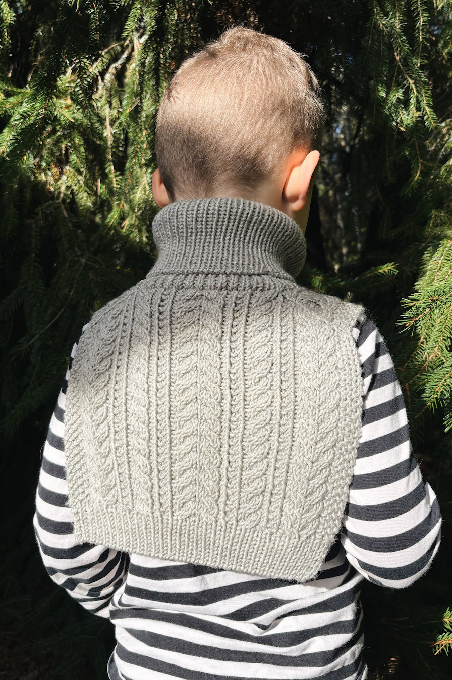 Leevi-kauluri, neuleohje