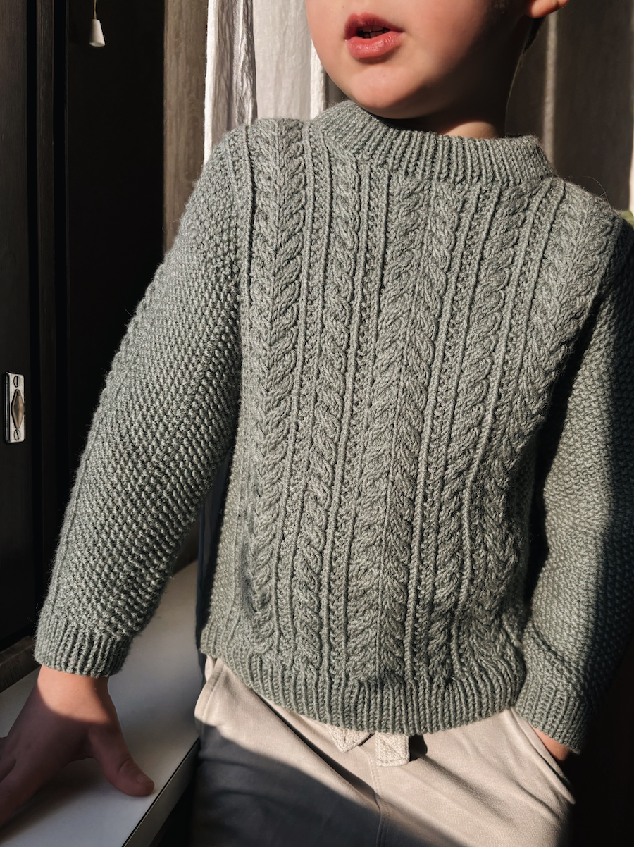 Leevi-paita, neuleohje