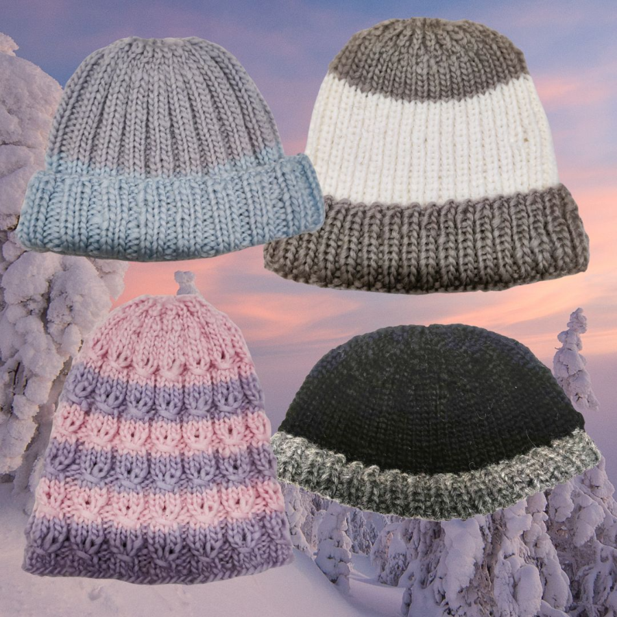 Lemppari pipot, neuleohjepaketti