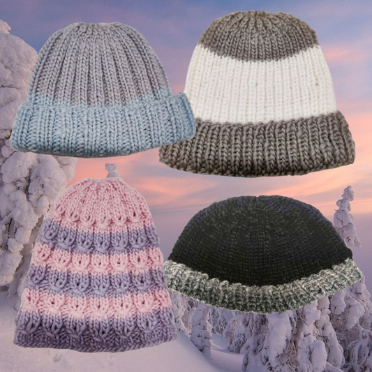 Lemppari pipot, neuleohjepaketti