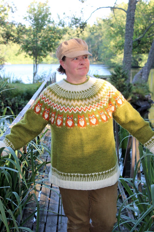 Metsäretki-suomari, neuleohje