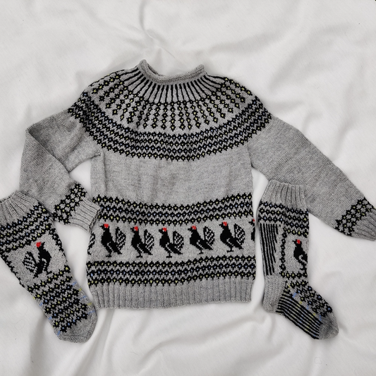 Metso-neulesetti, neuleohje