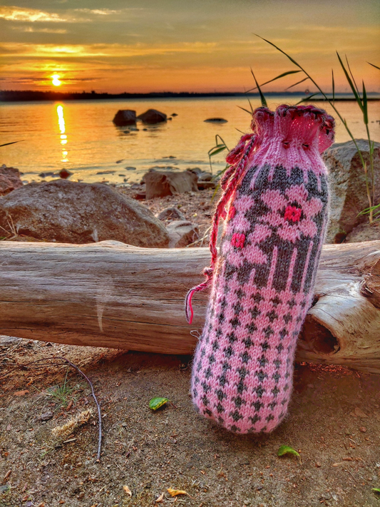 Midsummer-juomakassi, neuleohje