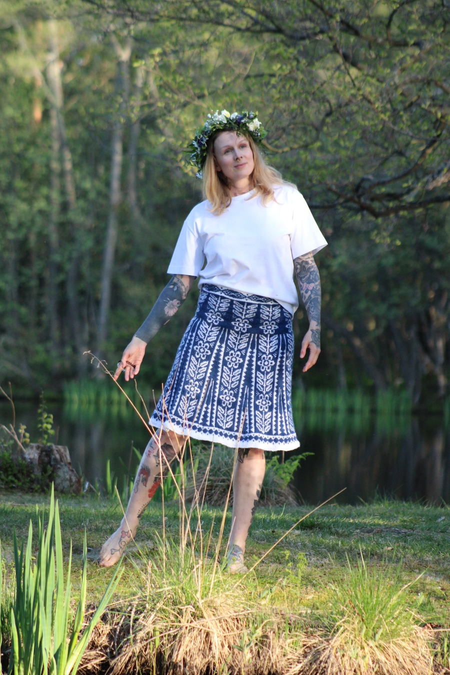 Mittumaaria-hame, neuleohje