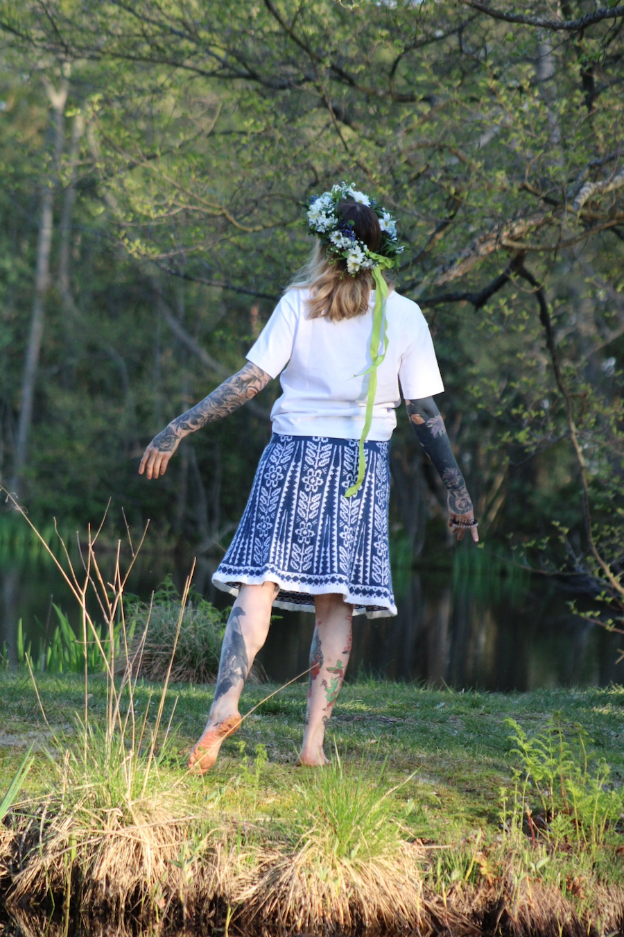 Mittumaaria-hame, neuleohje