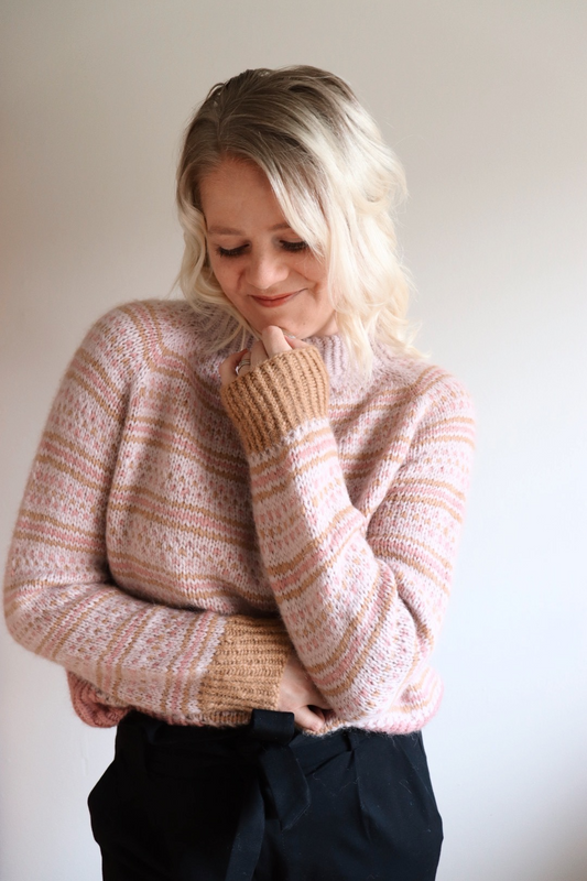 Neela-villapaita, neuleohje