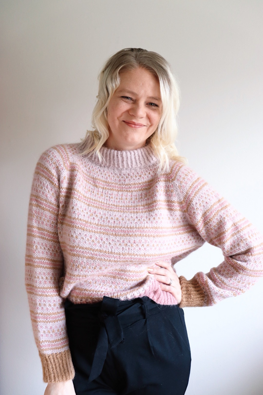 Neela-villapaita, neuleohje