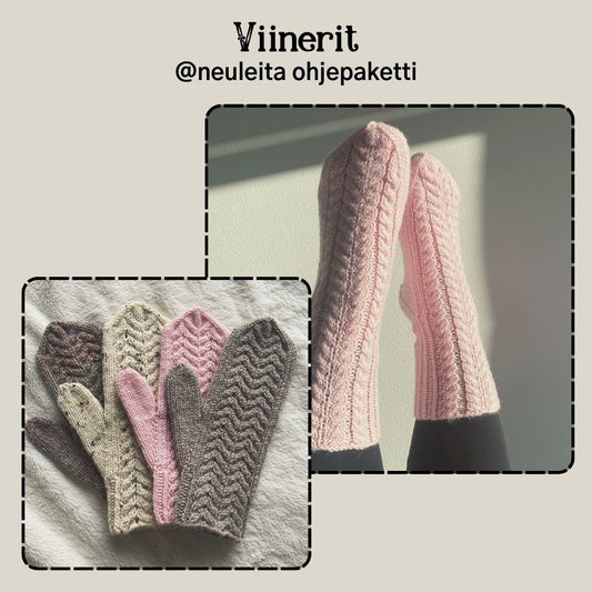 Viinerit-neuleohjepaketti