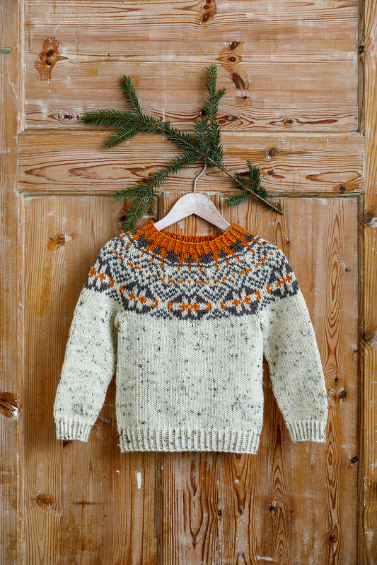 Lasten Nummella-kaarrokeneule, neuleohje