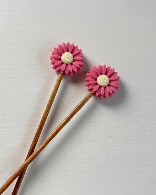 Puikkostopparit, pinkki päivänkakkara