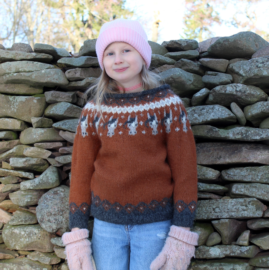 Pony kid-kaarrokeneule, neuleohje