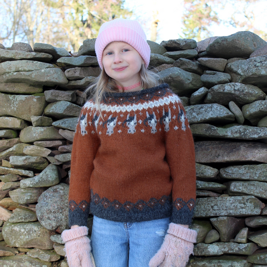 Pony kid-kaarrokeneule, neuleohje