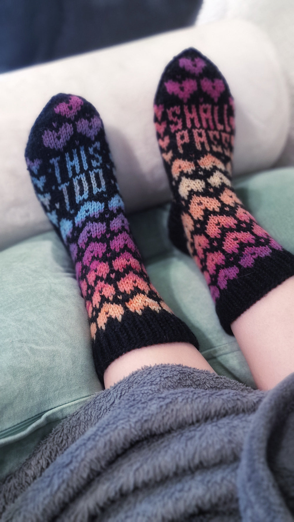 POWER socks-sukat, neuleohje