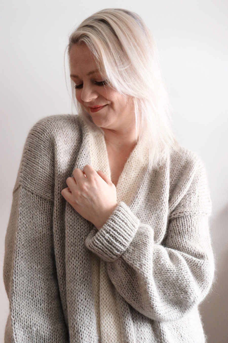 Pravi-villatakki, neuleohje