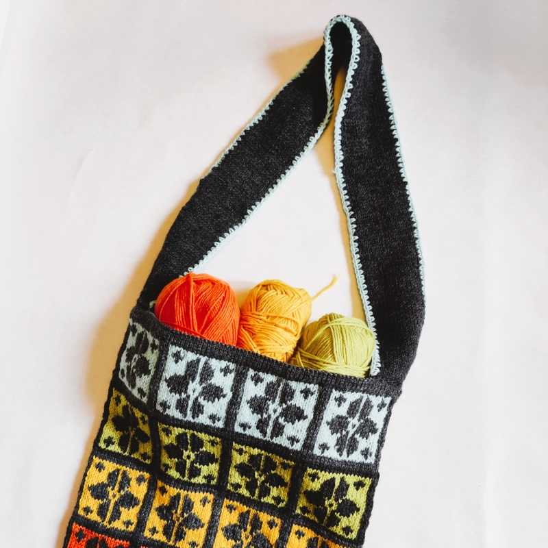 Reposaari-kassi, neuleohje