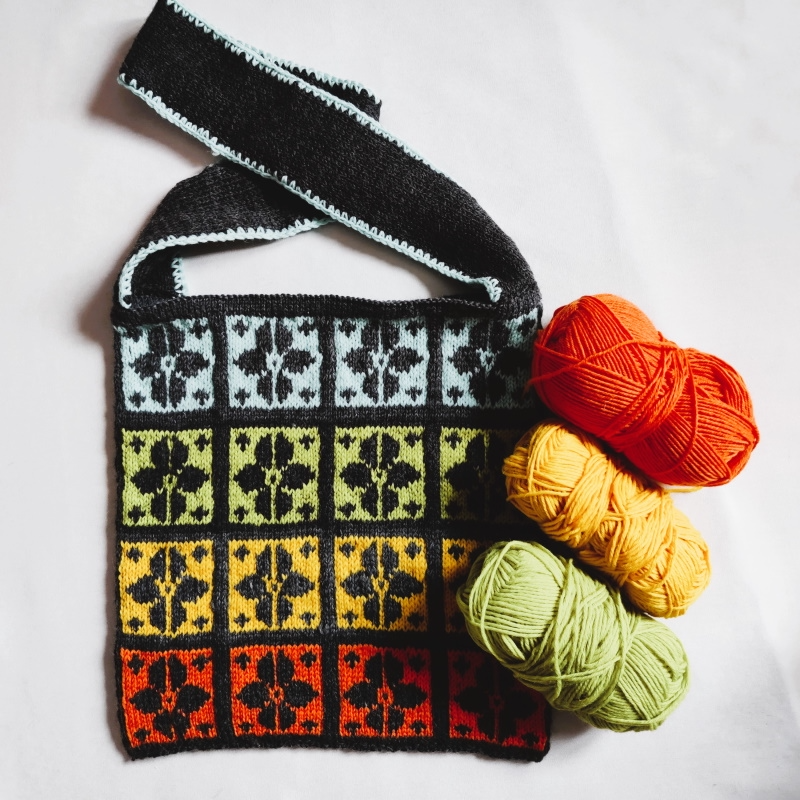 Reposaari-kassi, neuleohje