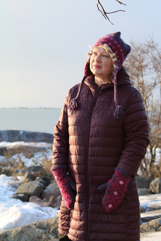 Romantica-lapaset ja -pipo, neuleohje