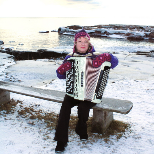 Romantica-lapaset ja -pipo, neuleohje