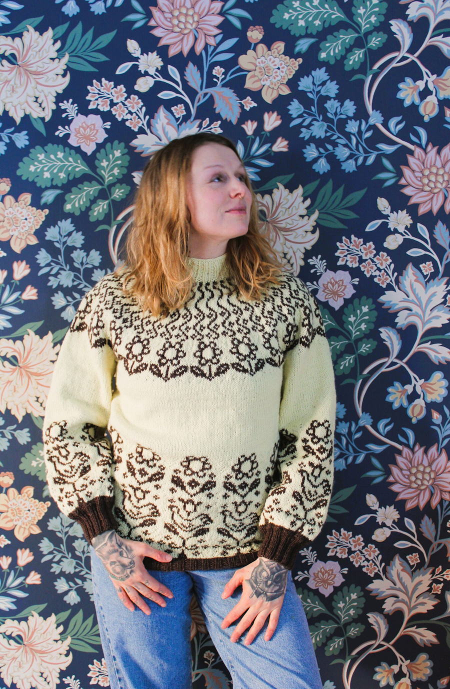 Sirkkunen-kaarrokeneule, neuleohje