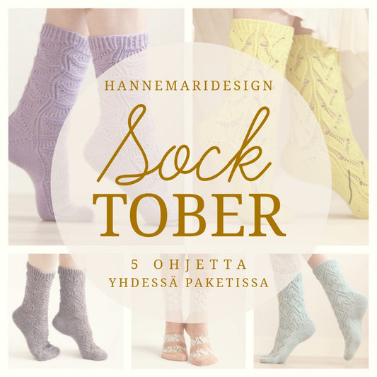 Socktober neuleohjepaketti, neuleohje
