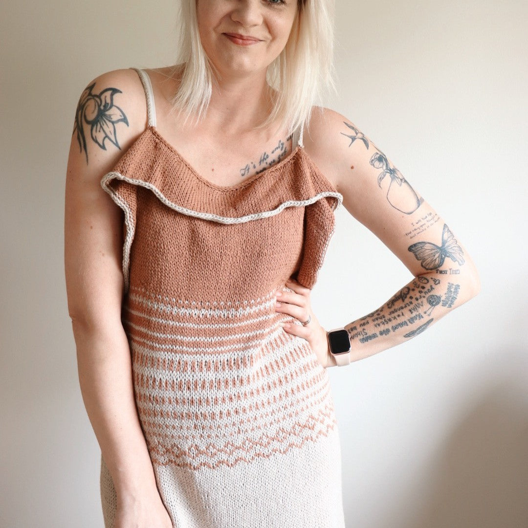 Sonya-mekko, neuleohje