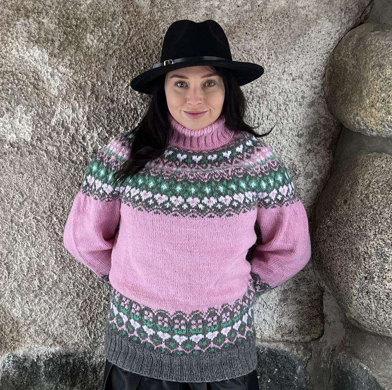 Sweeties-kaarrokeneule, neuleohje