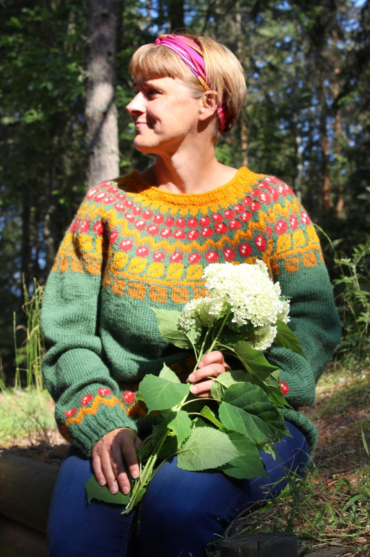 Syksy-suomari, neuleohje