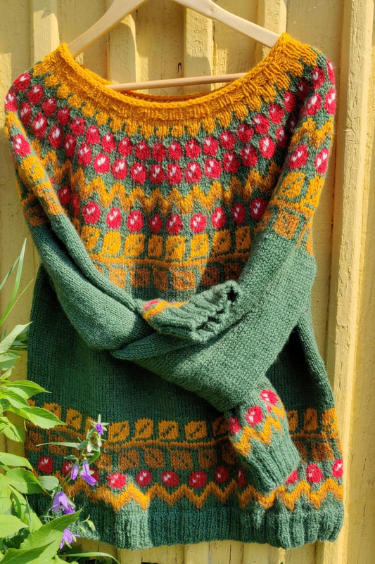 Syksy-suomari, neuleohje