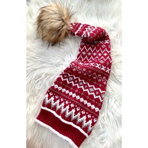 Tonttulakki, neuleohje