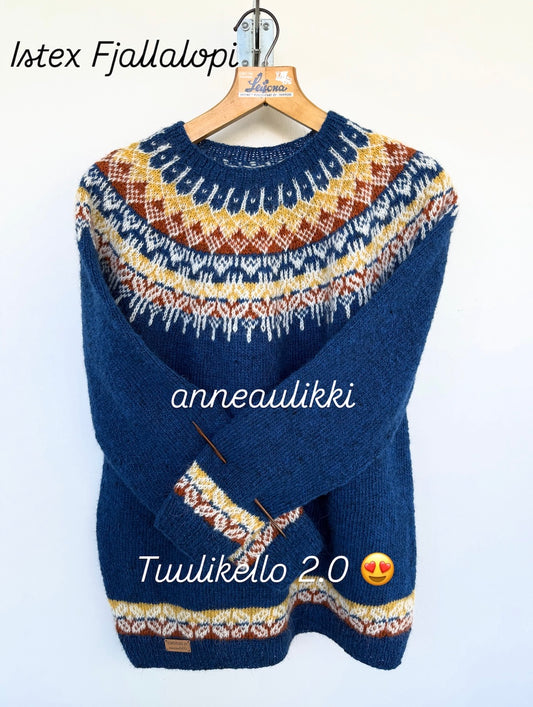 Tuulikello 2.0 ohut, neuleohje