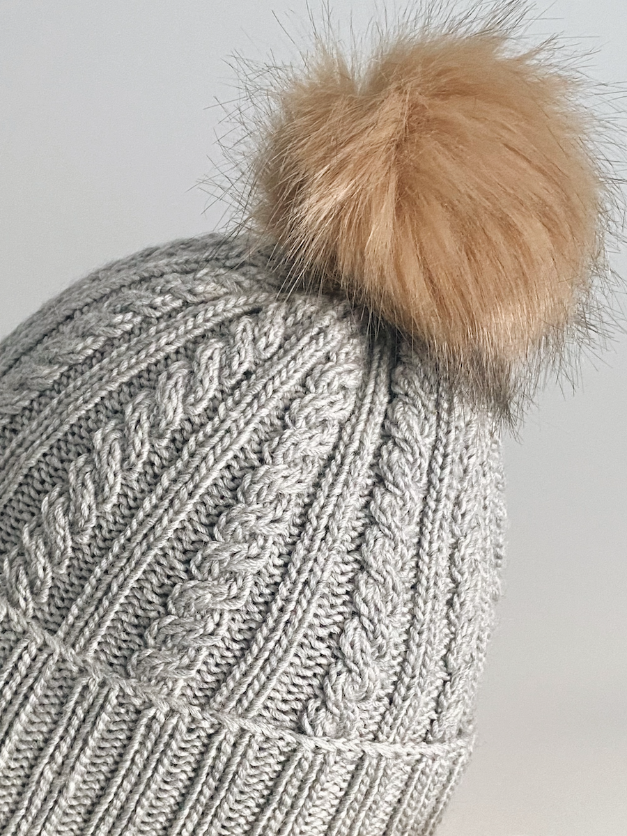 Vaahtokarkki-pipo, neuleohje