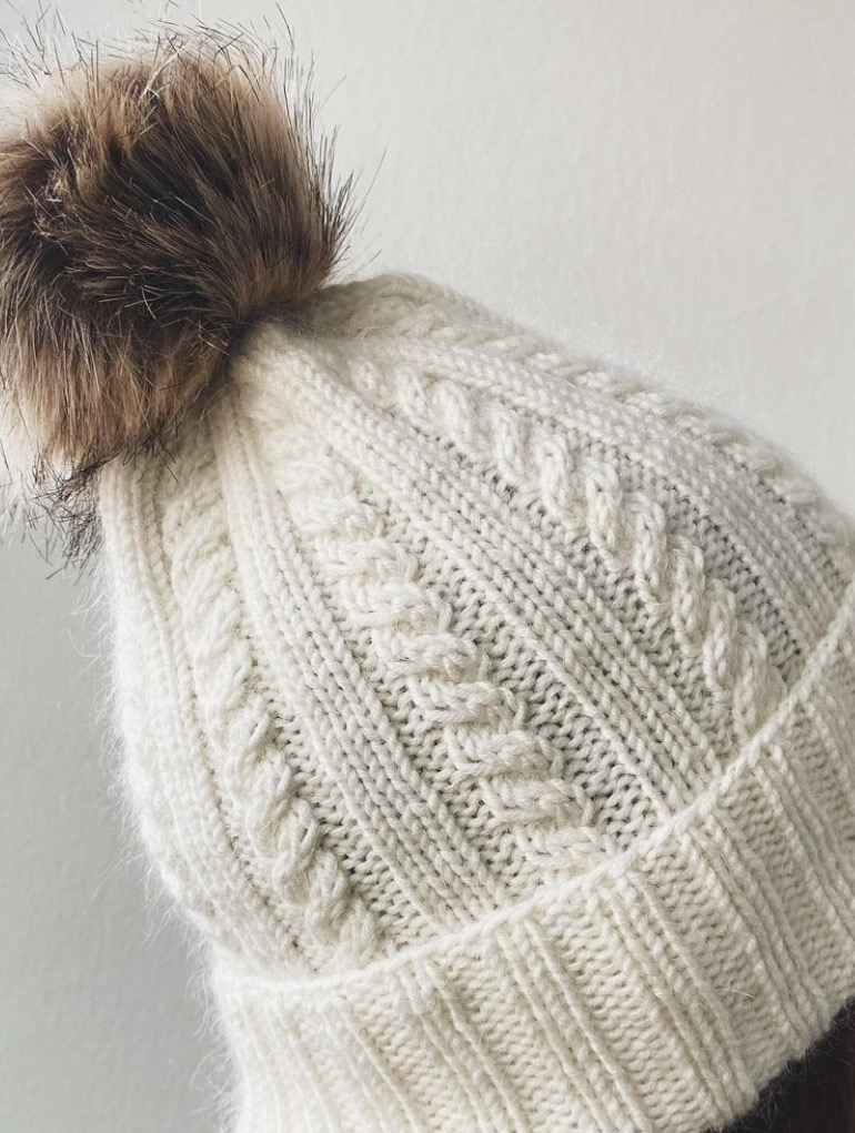 Vaahtokarkki-pipo, neuleohje