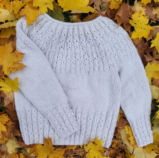 Valeessa-villapaita, neuleohje