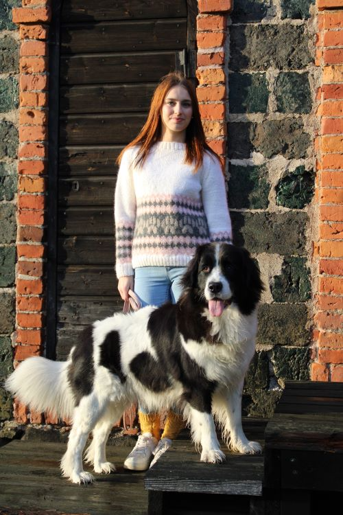 Walk with me-villapaita, neuleohje